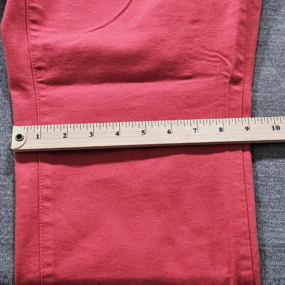 Talbots Jeggings Womens 18W Berry Pink Ankle Length Slimming High Rise Stretch - Picture 10 of 16